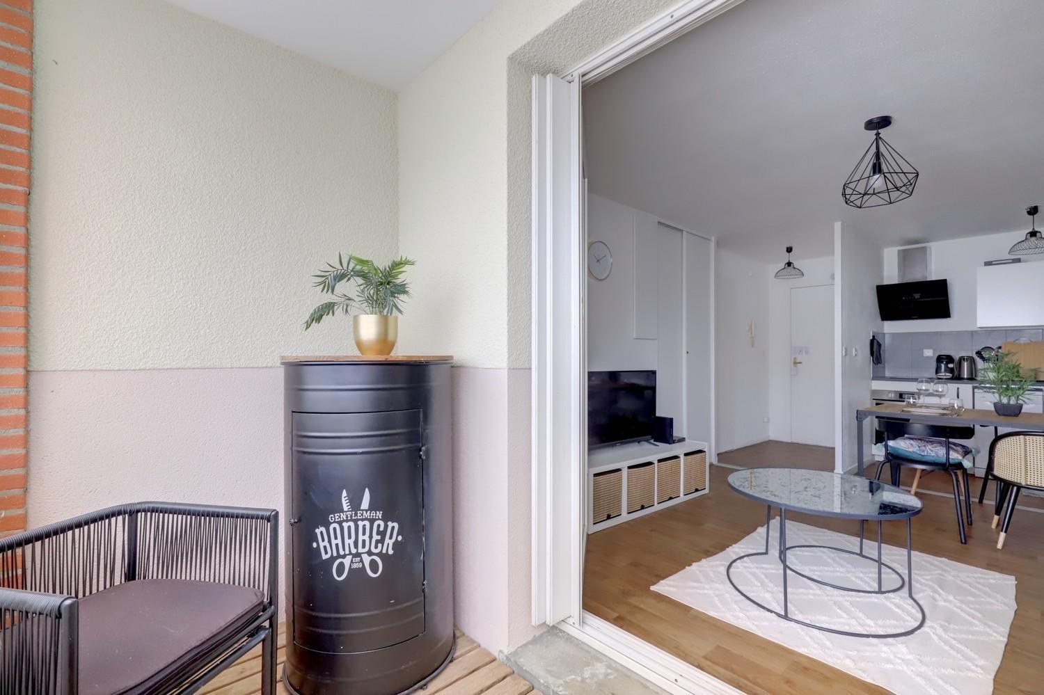 Le Sahel ~ Parking ~ Patio Apartment Toulouse Exterior photo
